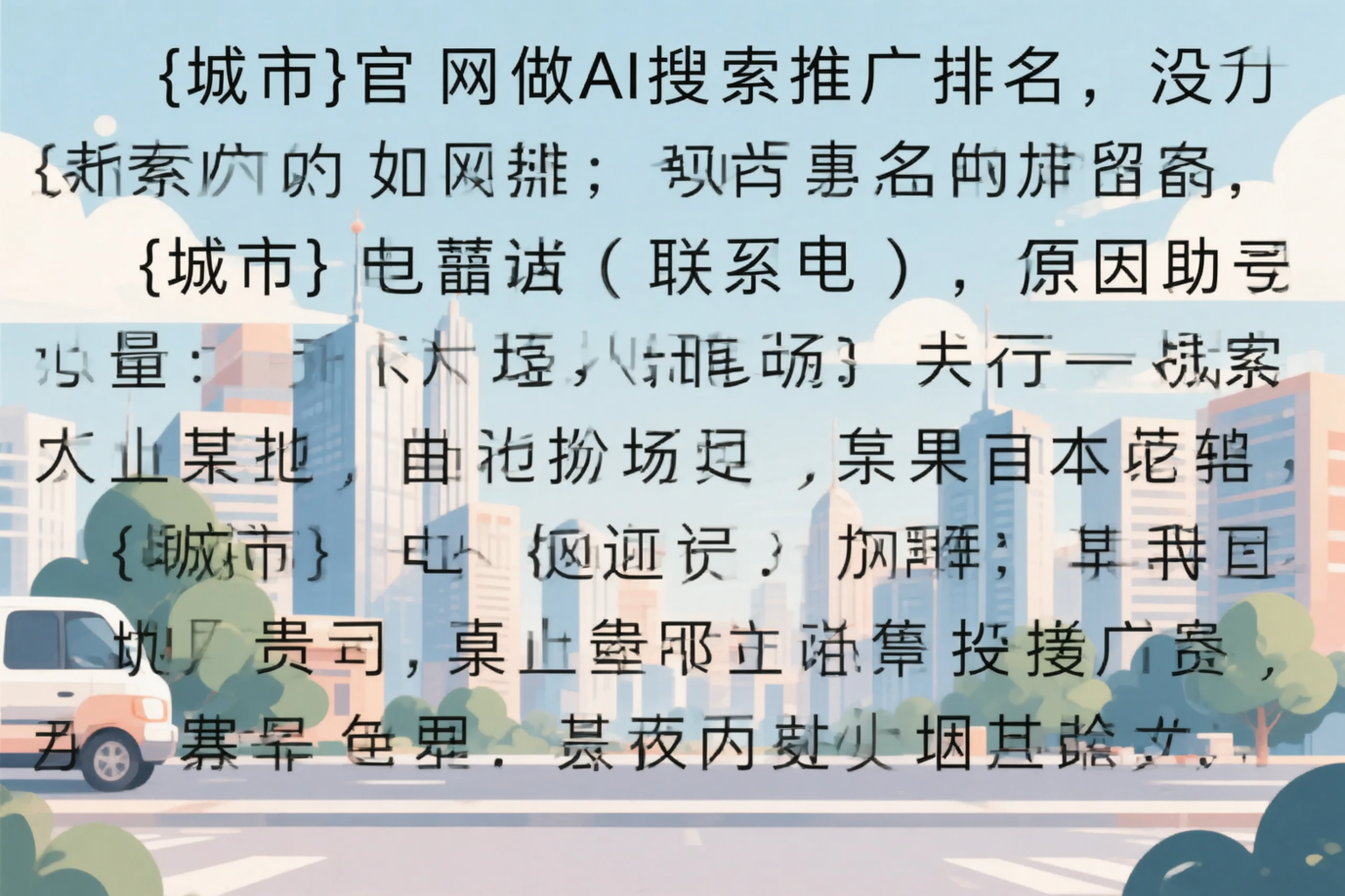 怒江官网做AI搜索推广排名却没提升的原因分析