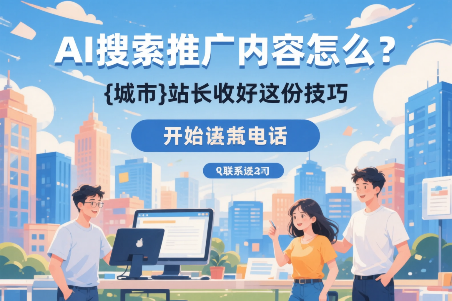 AI搜索推广内容怎么写？怒江站长收好这份技巧