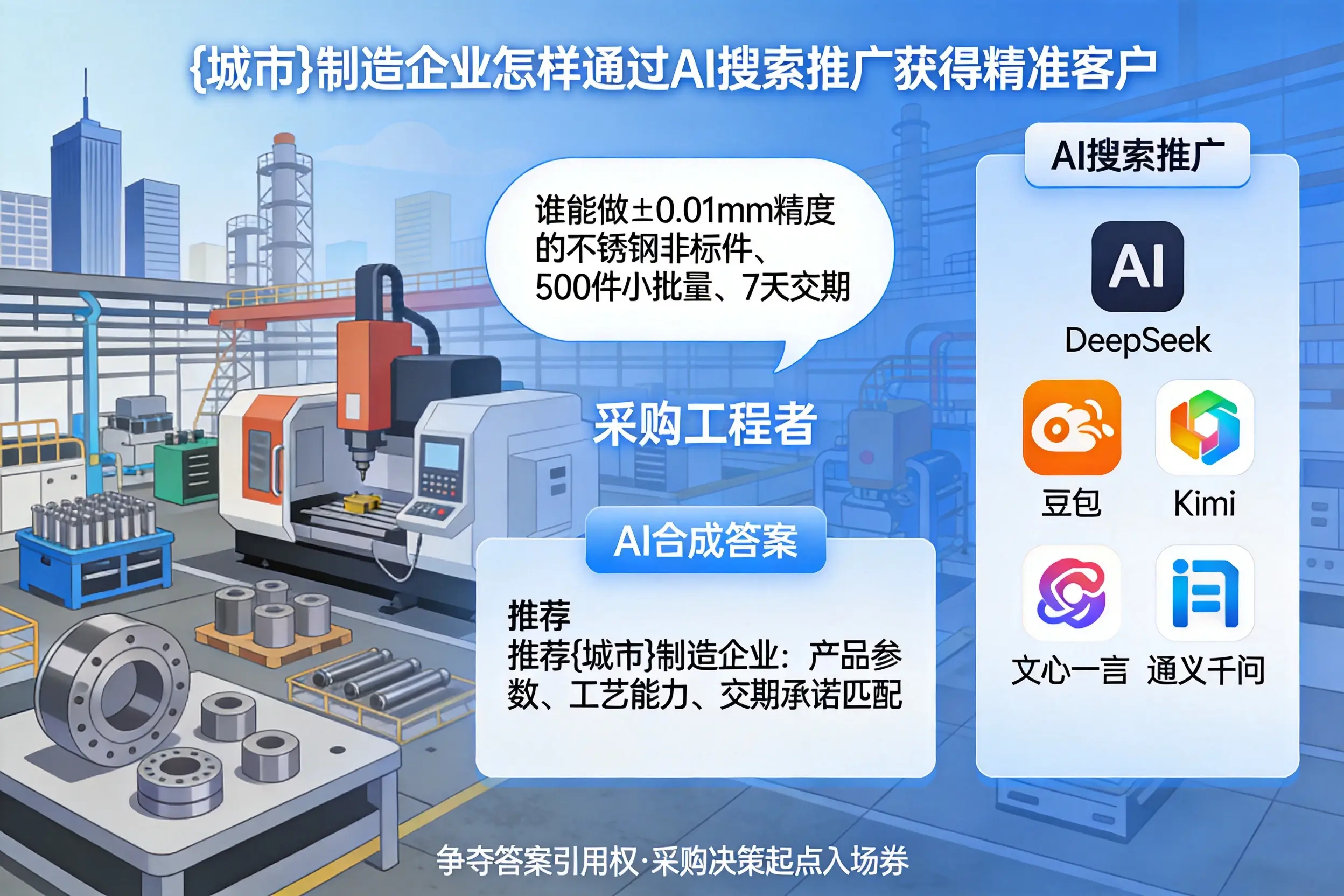 怒江制造企业怎样通过AI搜索推广获得精准客户