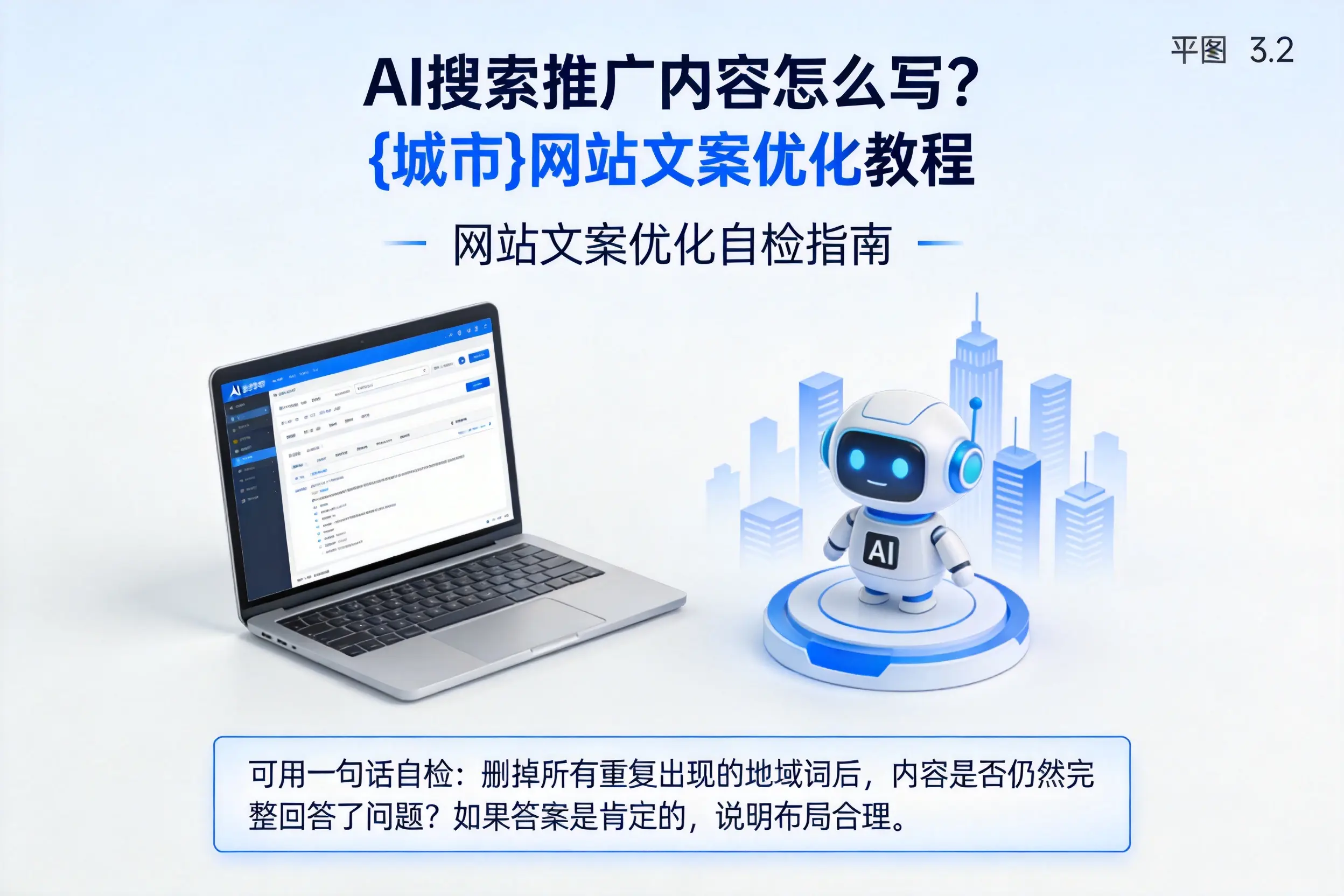 AI搜索推广内容怎么写?怒江网站文案优化教程