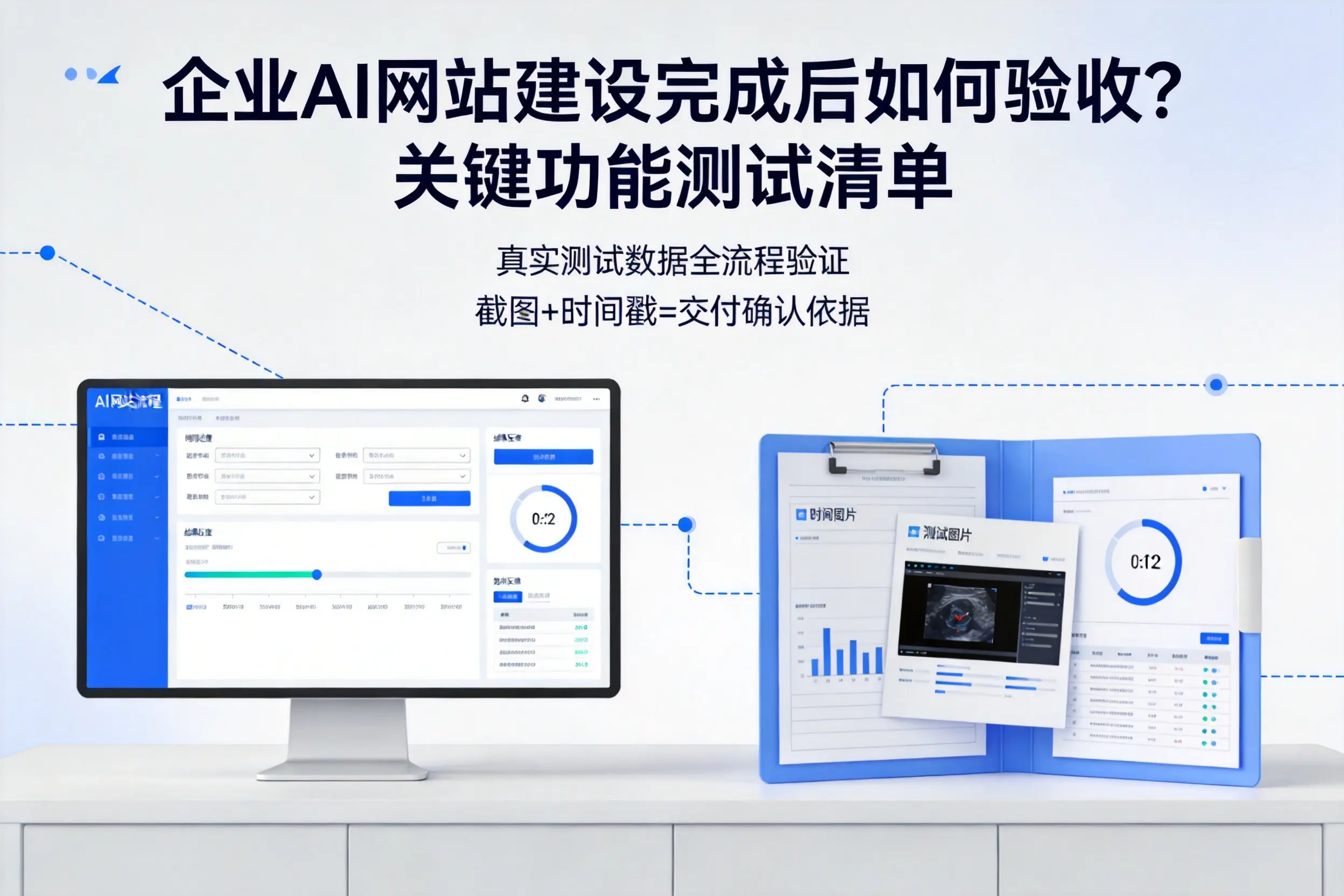 怒江企业AI网站建设完成后如何验收？关键功能测试清单