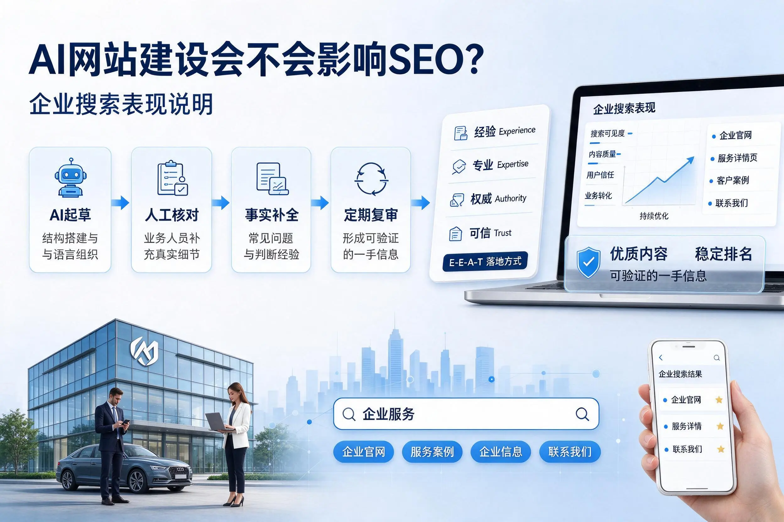 AI网站建设会不会影响SEO?怒江企业搜索表现说明