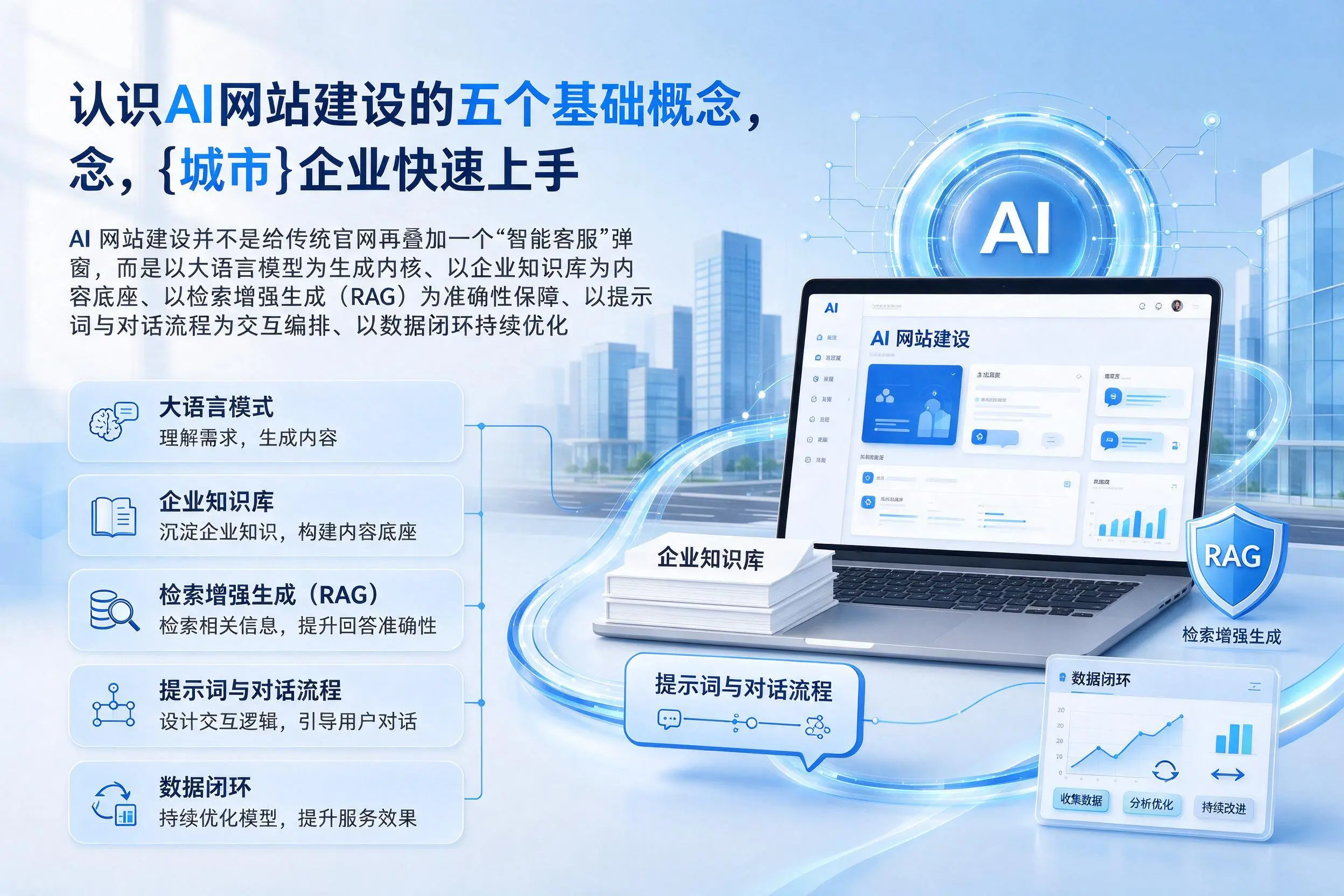 认识AI网站建设的五个基础概念,怒江企业快速上手