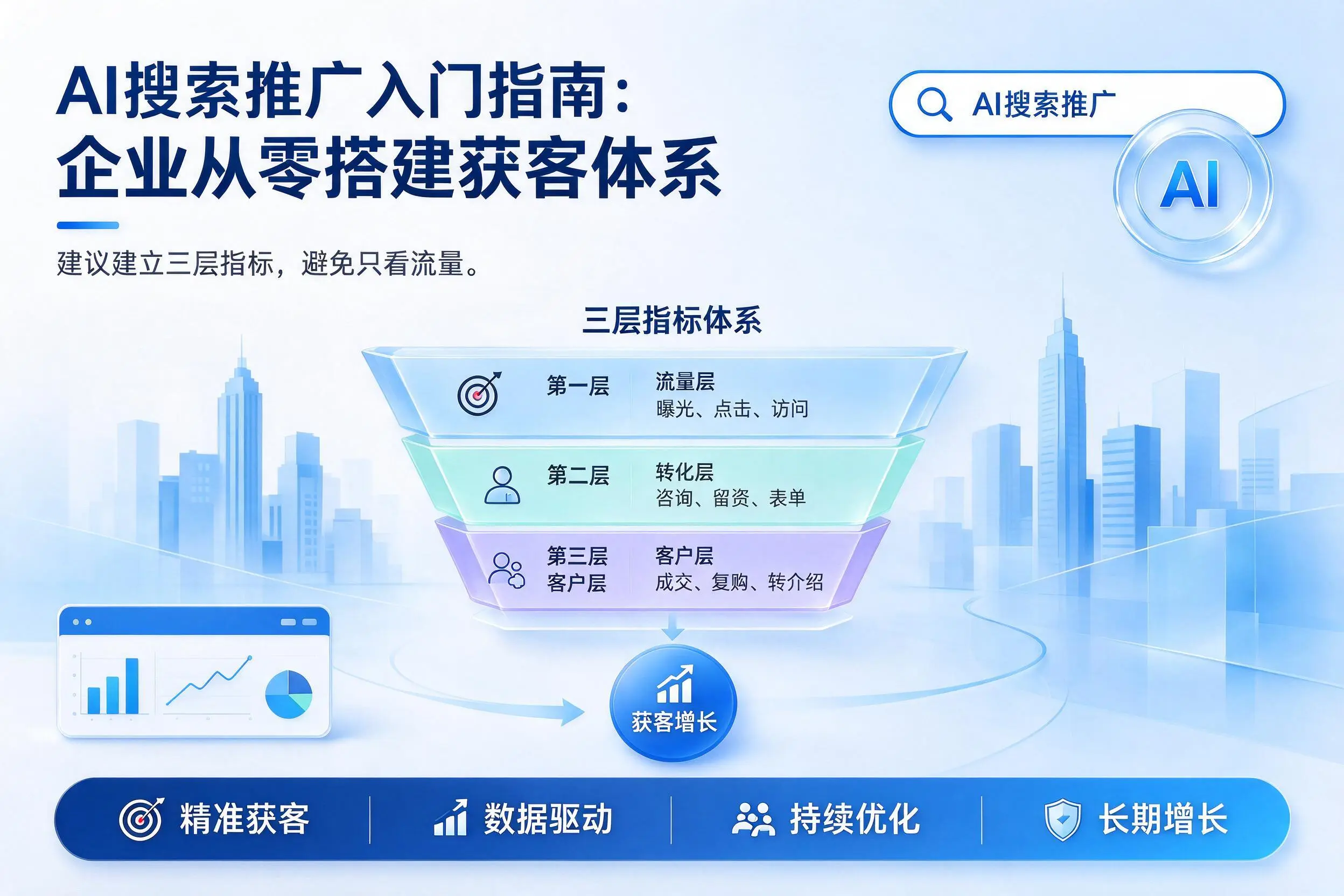 AI搜索推广入门指南:怒江企业从零搭建获客体系